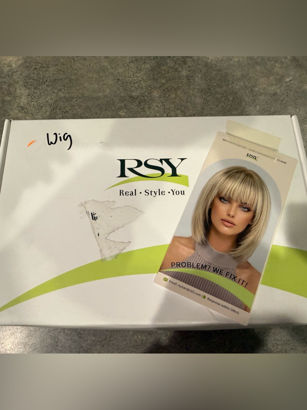Blonde Bob Wig with Bangs - Real Style You RSY